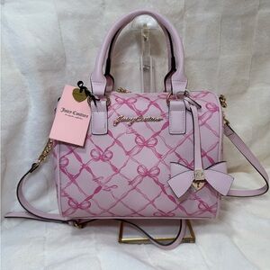 Juicy Couture Light Pink Bow Satchel